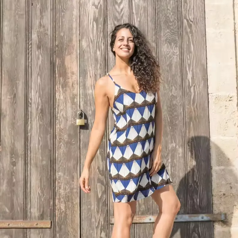 Kurzarm-Revers maximallänge A-Line fließend Maxi Damen Sommer lässiges bohemianisches kurzes Kleid von Lieferanten aus Indien