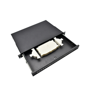 Data Center 1U 19'' <strong>Patch</strong> <strong>Panel</strong> 24F Ports 1U Splicing Box Drawing Type ODF - Product Image 1