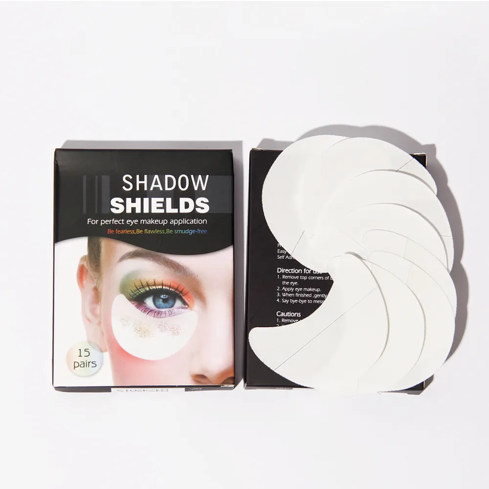 Factory Price White Soft Eye shadow Shield Patches Cleaning Moisturising Eye Makeup
