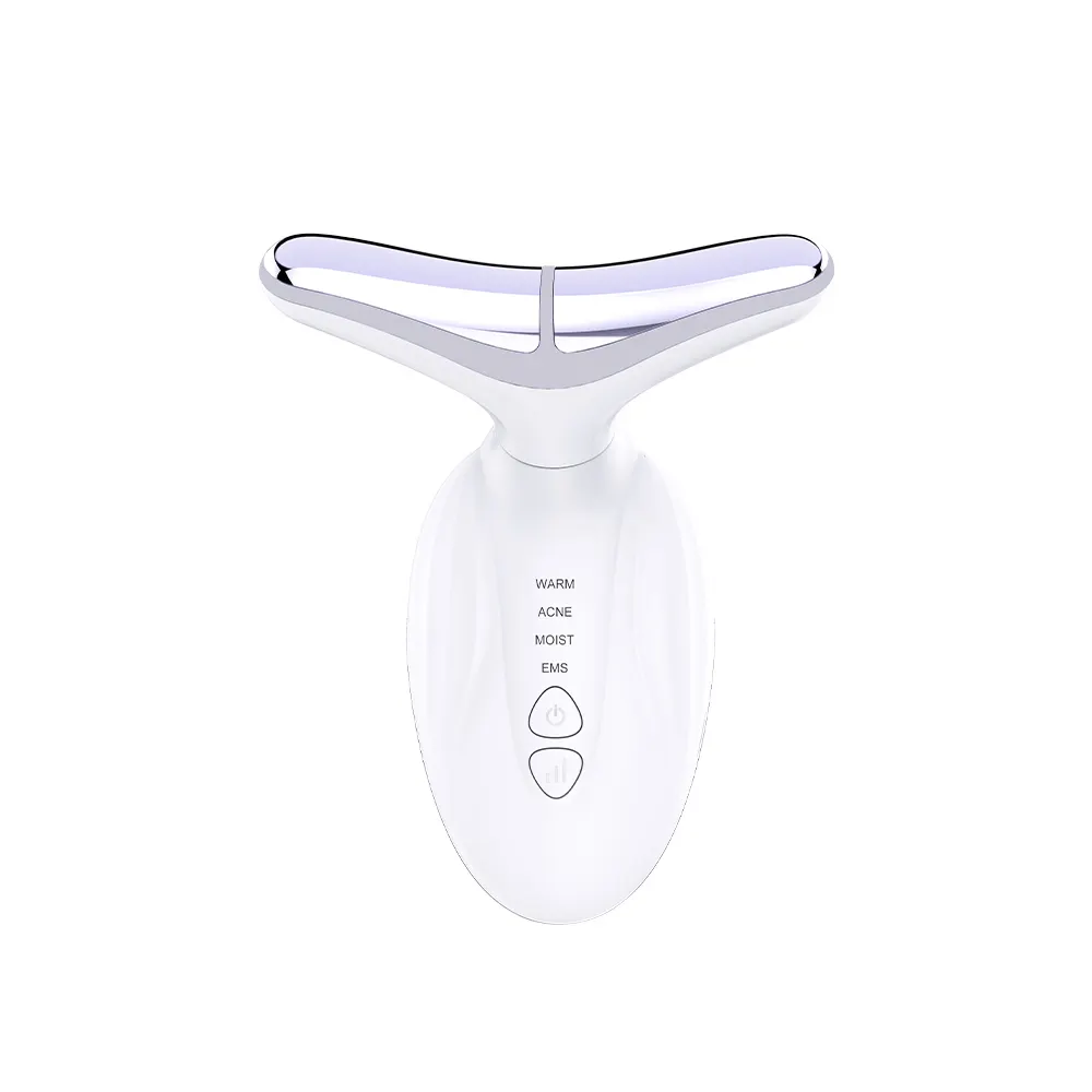 2024 New EMS Vibration Neck Lift Device Skin Beauty Tools Neck Face Beauty Device Neck Massager