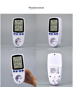 LCDディスプレイ急速充電エネルギー消費メーター単相太陽エネルギーメーター - Product Image 5