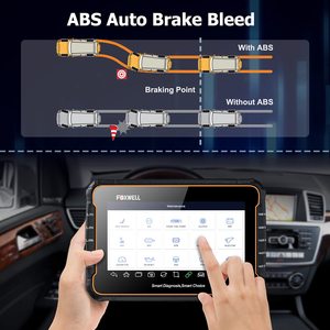 Foxwell I70II OBD2自動車診断フルシステム、コードリーダー、キープログラマー、ABS、EPB、DPF、アップグレードFOXWELL NT680PRO
