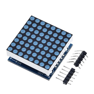 MAX7219 dot <strong>matrix</strong> module microcontroller module display module finished goods , Can be together programming - Product Image 2