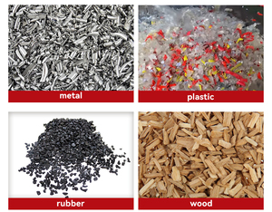 Kauçuk geri dönüşüm için metal ve kablo tel parçalayıcı ve ayırıcı makine ağır araba kabuk metal parçalama makinesi - Product Image 6