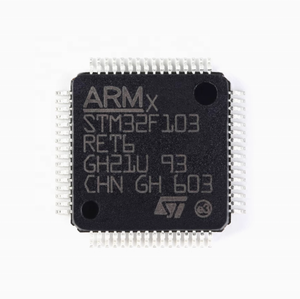 New ST/STM32F103RET6 Electronics for ARM Cortex-M3 32-MCU Microcontrollers and Processors <strong>FPGA</strong> LQFP-64 ICs Product - Product Image 1