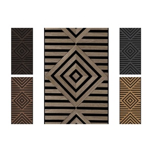 توريد المصنع الانتهاء من الخشب الزخرفية مقاومة الطقس Akupanels مجلس استوديو لوحات الصوتية للمنزل مكتب الاستوديو - Product Image 3