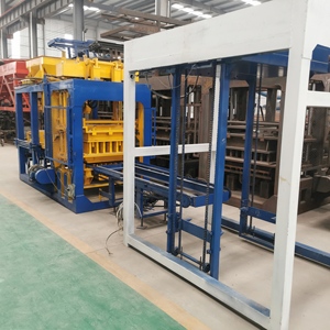 Línea de producción completa de la máquina de fabricación de ladrillos de bloques sin quemar de hormigón hidráulico automático exportado a Nigeria y Ghana de - Product Image 4