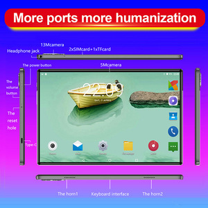 Industrial portátil 10,1 pulgadas 5G 2 en 1 Pantalla Completa Android Tablet PC resistente sistema operativo Linux