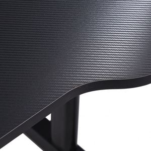 Saitu新モデルゲームセットアップワークステーションテーブルコンピューターPCデスクホームオフィスメタルテーブルゲーマーのための人間工学に基づいたPCMesaゲーミングデスク