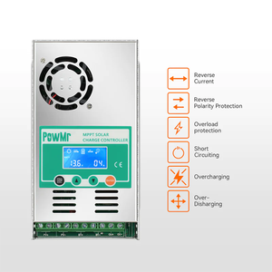 PowMr MPPT Solar laderegler 60A 12V/24V/36V/48V Mppt Solar laderegler für Solaranlagen - Product Image 1