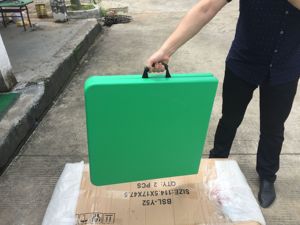 Hot Sale <strong>Multi</strong> <strong>Function</strong> Folding <strong>Table</strong> Plastic Canteen Dining <strong>Table</strong> - Product Image 4