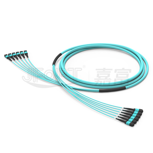 72 çekirdekli MPO-MPO Fiber konektör OM3 3m çok modlu yüksek yoğunluklu ağ Jumper kablosu yüksek yoğunluklu veri merkezi iletişim kabloları - Product Image 2