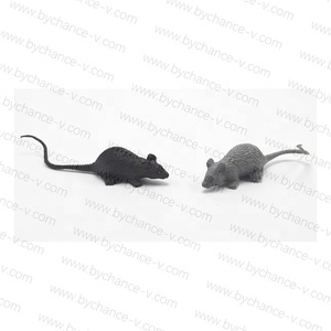 Halloween Spooky Event Party Decoration Creepy Horror Prank Toy Plastic <strong>Fake</strong> Mouse <strong>Fake</strong> Rats for Practical Jokes 3.5''