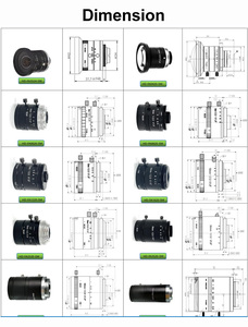 Large Target Surface Manual Zoom Lens 3.5-75mm 4K 1/8 Auto Iris Lens <strong>IPC</strong> <strong>Camera</strong> Accessories Compatible - Product Image 3