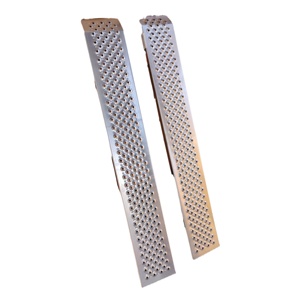 2Pcs/set Skid-resistant <strong>Design</strong> Aluminium Loading <strong>Ramp</strong> Portable for Atv Bikes Motorbikes Scooter Quad Loading <strong>Ramp</strong> Aluminum - Product Image 2
