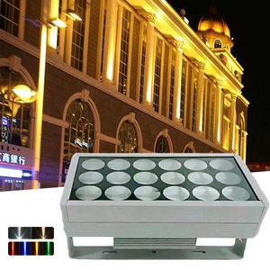 27w 54w su geçirmez duvar Led projektör su geçirmez IP66 dikdörtgen dekorasyon bina duvar yıkama Led cephe aydınlatması - Product Image 1