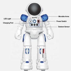 Intelligente intelligente Hände Sensor Geste Induktion Musik Sound Walking Dance Demo Licht Hands teuerung programmier bares RC Roboter Spielzeug - Product Image 3