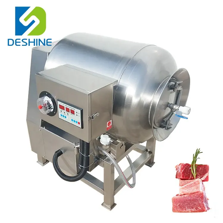 Stainless steel roasted chicken vacuum tumbler marinade machine for meat