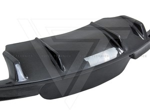 עבור 2009-2017 <span class=keywords><strong>bmw</strong></span> z4 e89 האחורי פגוש אחורי אביזר עיצוב 3d סיבי פחמן אחורי מפזר רק עבור M-tech פגוש