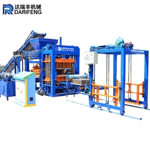 QT6-15 Máquina De Bloco De Concreto Construção De Construção Totalmente Automático Oco <span class=keywords><strong>Block</strong></span> Making <span class=keywords><strong>Machine</strong></span> Linha De Produção De Concreto