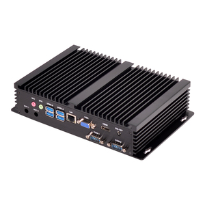 Intel Celeron 2955U/ Core, Mini PC sin ventilador, pantalla dual, COM dual, computadora de escritorio, 7USB, PC pequeña industrial silenciosa - Product Image 1