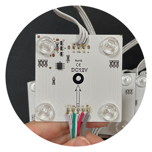 70x70mm DC12V DC24V tek renk AC rgbBlocks zincir dağınık yansıma led modülü dinamik gergi tavan filmi ışık kutusu - Product Image 2