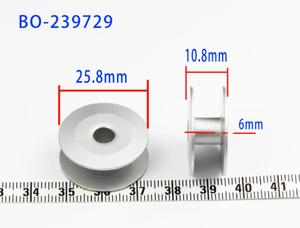 239729铝筒管GC6-7，6-5缝纫机，绣花机2时间筒管 - Product Image 2