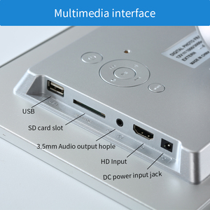 Металлический HD MI вход SD USB вход видео петля воспроизведения mp4 avi видеоплеер 11,6 дюймов цифровая фоторамка рекламный дисплей - Product Image 6