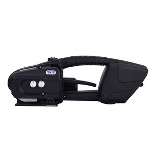 סוללה ניידת מופעל מכסה baler חם נמסה pp חיית מחמד הקשה כלי הקשה מכונת הקשה