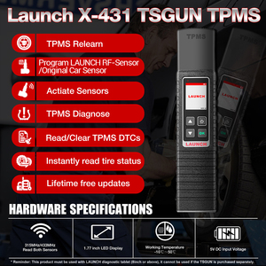 Herramienta de programación TPMS para coche, 433MHZ, Sensor RF de presión de neumáticos, activador de aprendizaje OBD2, escáner para X431 V/PRO3S +/PAD LAUNCH TSGUN - Product Image 3