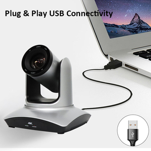 KATOV/JJTS yüksek kalite PTZ 12x 20x optik zoom canlı akışı kamera USB tak ve çalıştır PTZ kamera desteği tavan montaj - Product Image 4