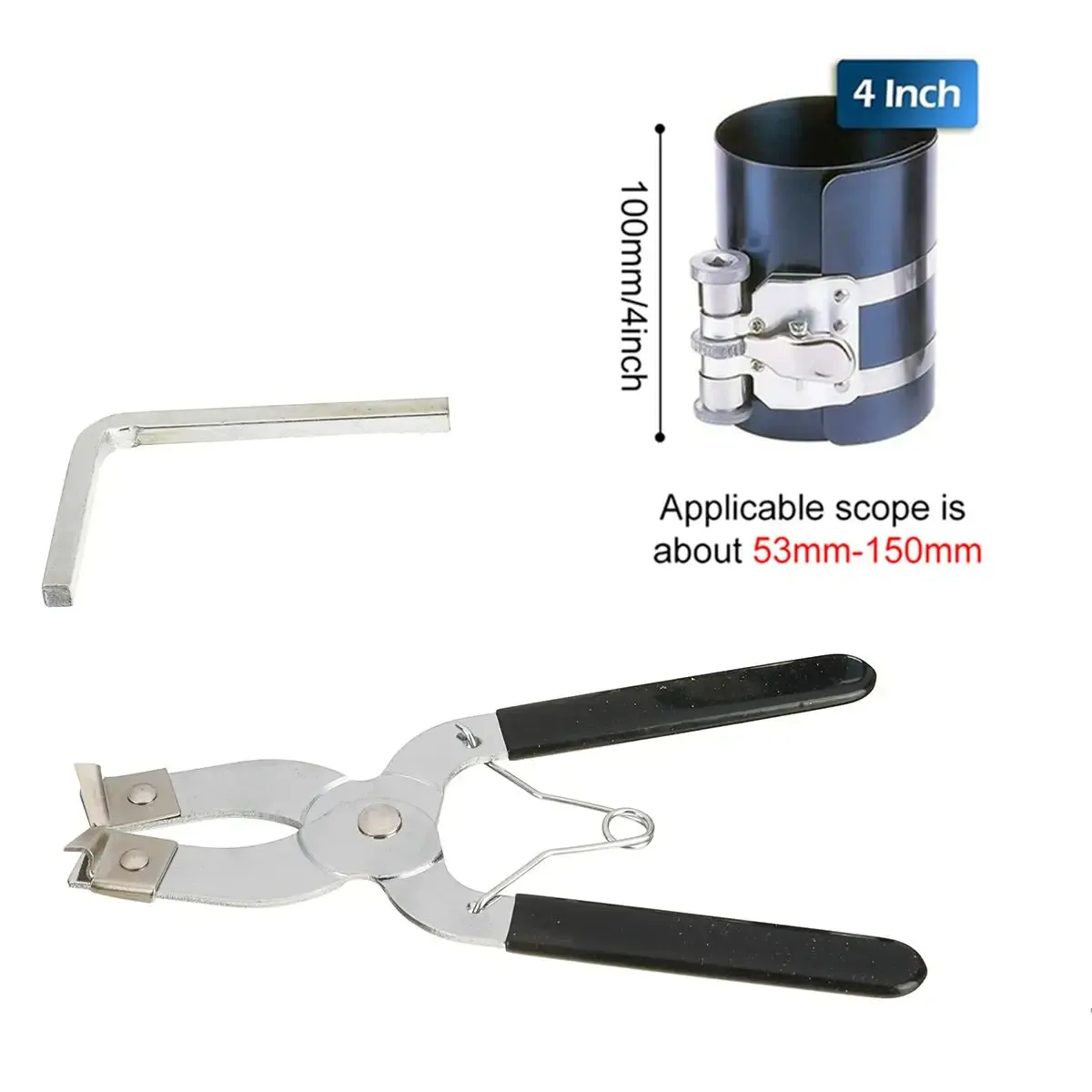 4 inch and plier