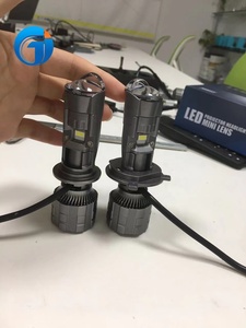 JG yeni Pro G8X led mini projektör fabrika fiyat 20000lm 100w süper parlak lens led far lambaları led lens h4 - Product Image 6