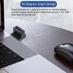 Dajiang อะแดปเตอร์3.0 USB สำหรับผู้ชายตัวเมียตัวเชื่อมต่อ USB มุมซ้าย/ขวา90องศาสำหรับพีซีฮาร์ดไดรฟ์ OEM ใหม่ - Product Image 4