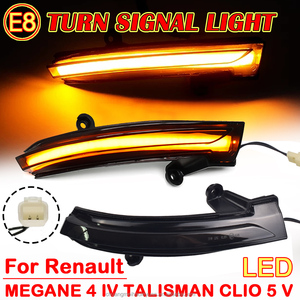 Renault Talisman Megane IV MK4 <strong>Clio</strong> V 5 Lutecia Dynamic <strong>LED</strong> Sequential Blinker New Side Mirror Turn Signal Indicator Light - Product Image 4