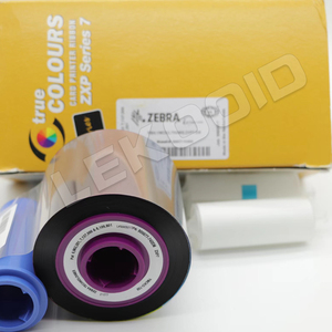 斑马<span class=keywords><strong>zxp7</strong></span>彩色色带800077-742EM-YMCKO-750印花适用于ZXP系列7