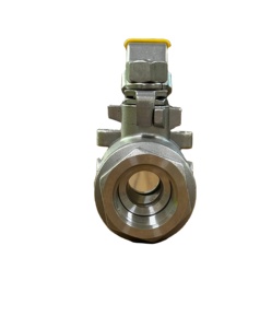 SS316高压2PC螺纹2000wog球阀DN32 DN40 DN50两件式减少口手动制药OEM