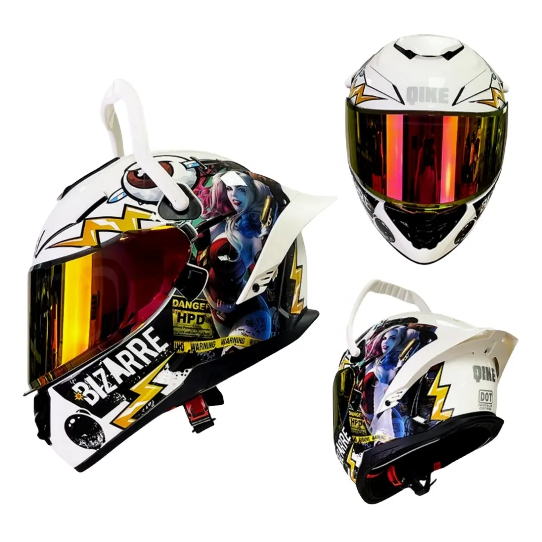 Chất lượng cao ABS xe máy Mũ bảo hiểm Dot chứng nhận Mũ bảo hiểm tai nạn Motocross Mũ bảo hiểm xe máy Phụ kiện cho người lớn bảo vệ đầu