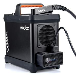 Godox AD1200专业户外闪光灯2.4G TTL电源组套件1200W工作室闪光灯相机闪光灯，带锂电池
