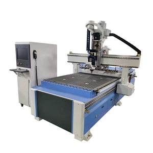 Popular 1325 Servo CNC Router Machine para puerta de armario de cocina ATC Wood Factory Direct Syntec Bearing Motor Pump PLC Gearbox - Product Image 1