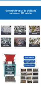 Factory Direct Sales of Small Mobile Brick <strong>Machine</strong> Semi-automatic Free Burning Cement Brick <strong>Machine</strong> 4-40 Hollow Brick <strong>Machine</strong> - Product Image 4