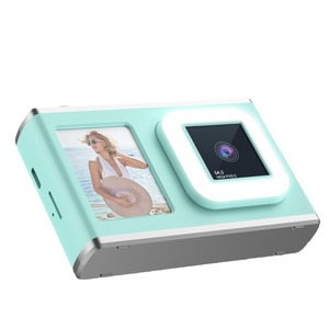 Cámara digital de 50MP Zoom y enfoque automático HD Lente dual Cámara de video con tarjeta CCD con luz de relleno inteligente Mini Cámara Selfie para niños - Product Image 4