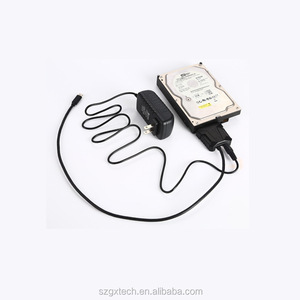 สายเคเบิล SSD HDD ขนาด1.8/2.5/3.5นิ้ว USB 3.0ถึง SATA III พร้อมพอร์ตจ่ายไฟ12V 2A AC DC 22Pin สาย SATA - Product Image 5
