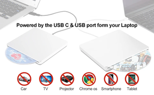 便携式超薄多功能USB 3.0光驱光盘RW适用于笔记本电脑外部DVD驱动器，提高功能 - Product Image 3