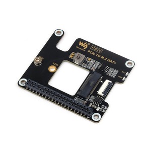 Adattatore da PCIe a M.2 per Raspberry Pi 5, supporta il protocollo NVMe M.2 unità a stato solido, lettura/scrittura ad alta velocità, cappello + Standard - Product Image 2