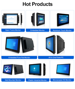 Ordenador Industrial de 15,6 pulgadas IPS 1920*1080 Android 2G + 16G USB HMI RS3288 mesa plana capacitiva todo en un Panel táctil PC - Product Image 6