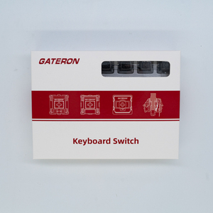 GATERON สวิตช์น้ำมันคิงส์แพ็คเกจขายปลีก,สวิตช์คีย์บอร์ดเครื่องกลแบบเรียบ DIY 5pin แรง55G เชิงเส้น35ชิ้นต่อกล่อง - Product Image 5