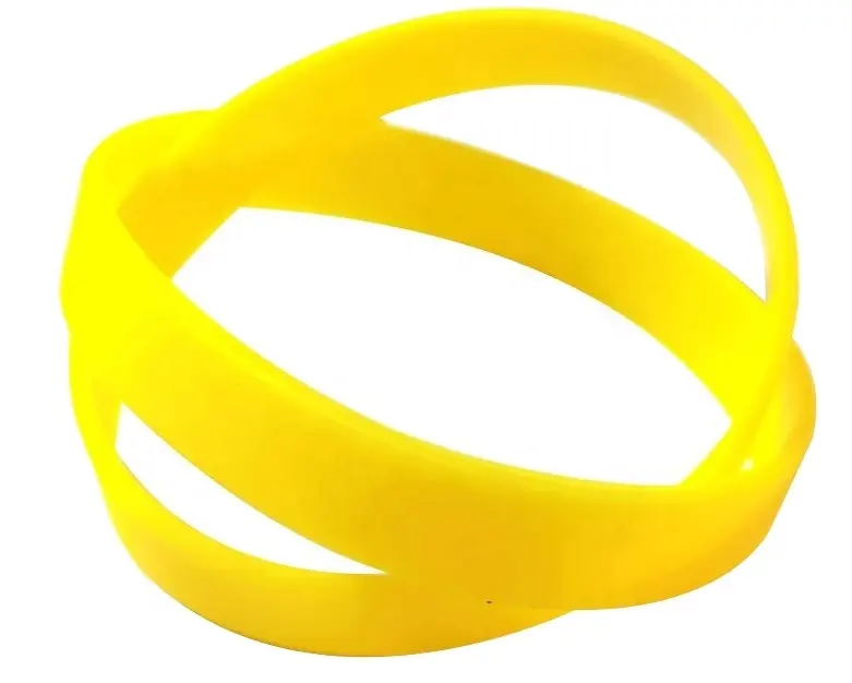 Großhandel/Sport Armband billig benutzer definierte Silikon Gummibänder gedruckt Logo Silikon Armbänder