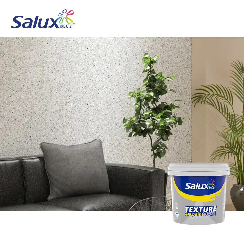 Salux-Pintura ecológica para el hogar, espátula ecológica para pared Interior, pintura de pared con textura