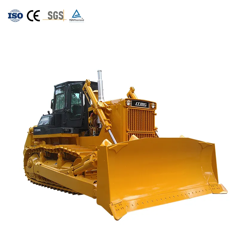 Bulldozer LTMG 160hp 180hp 220hp 320hp bulldozer bon marché avec lame d'angle